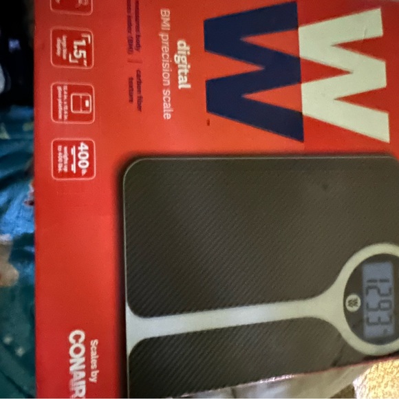 WW SCALE by CONAIR DIGITAL Glass WEIGHT SCALE new - Picture 2 of 4